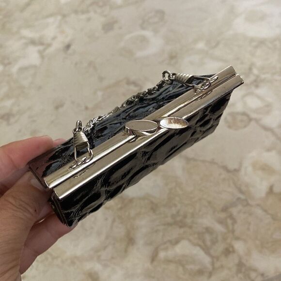 Mini Croc Embossed Purse / Wallet - Picture 4 of 9